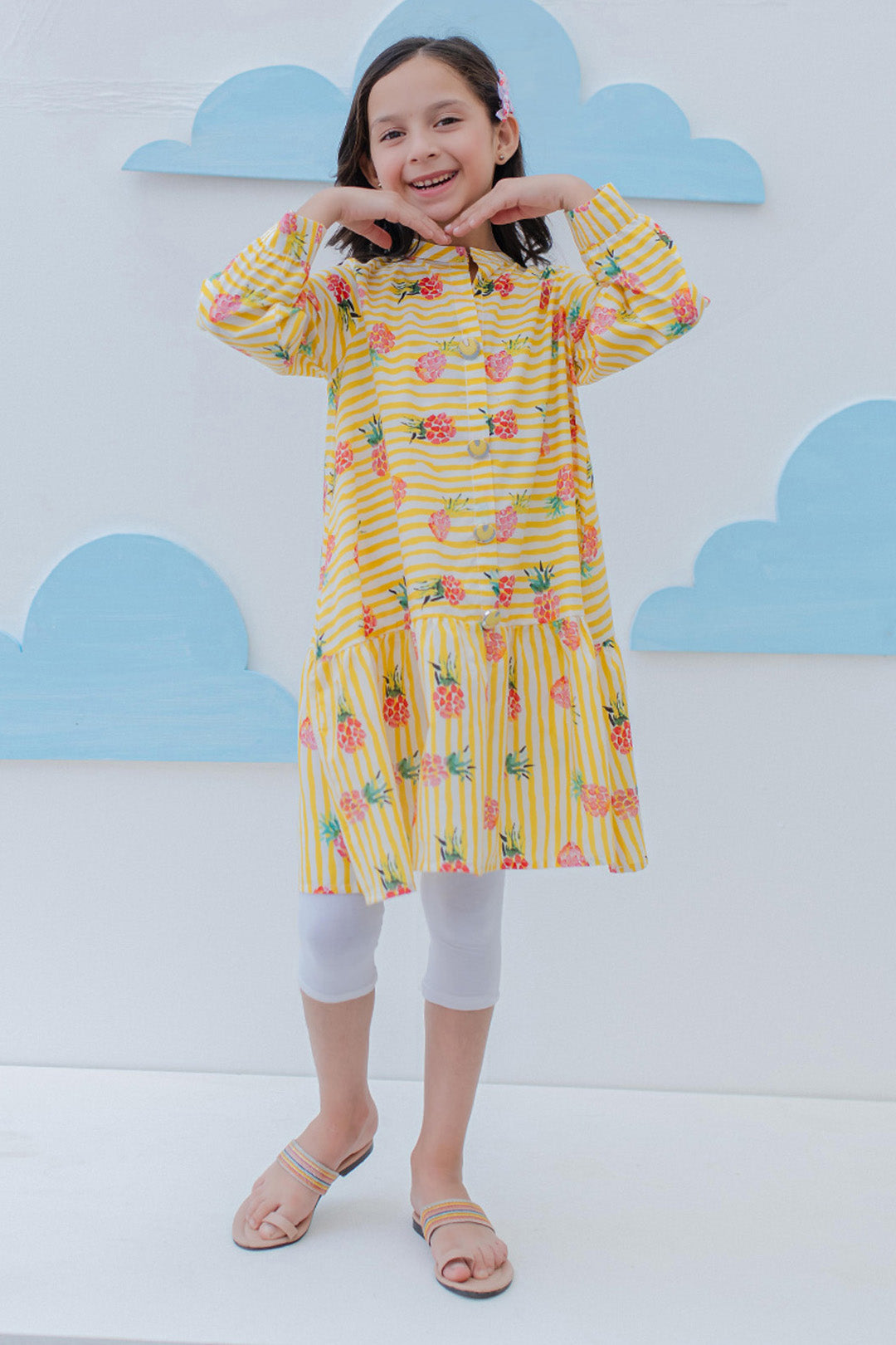 The Albela Kurta - Yellow main image 1