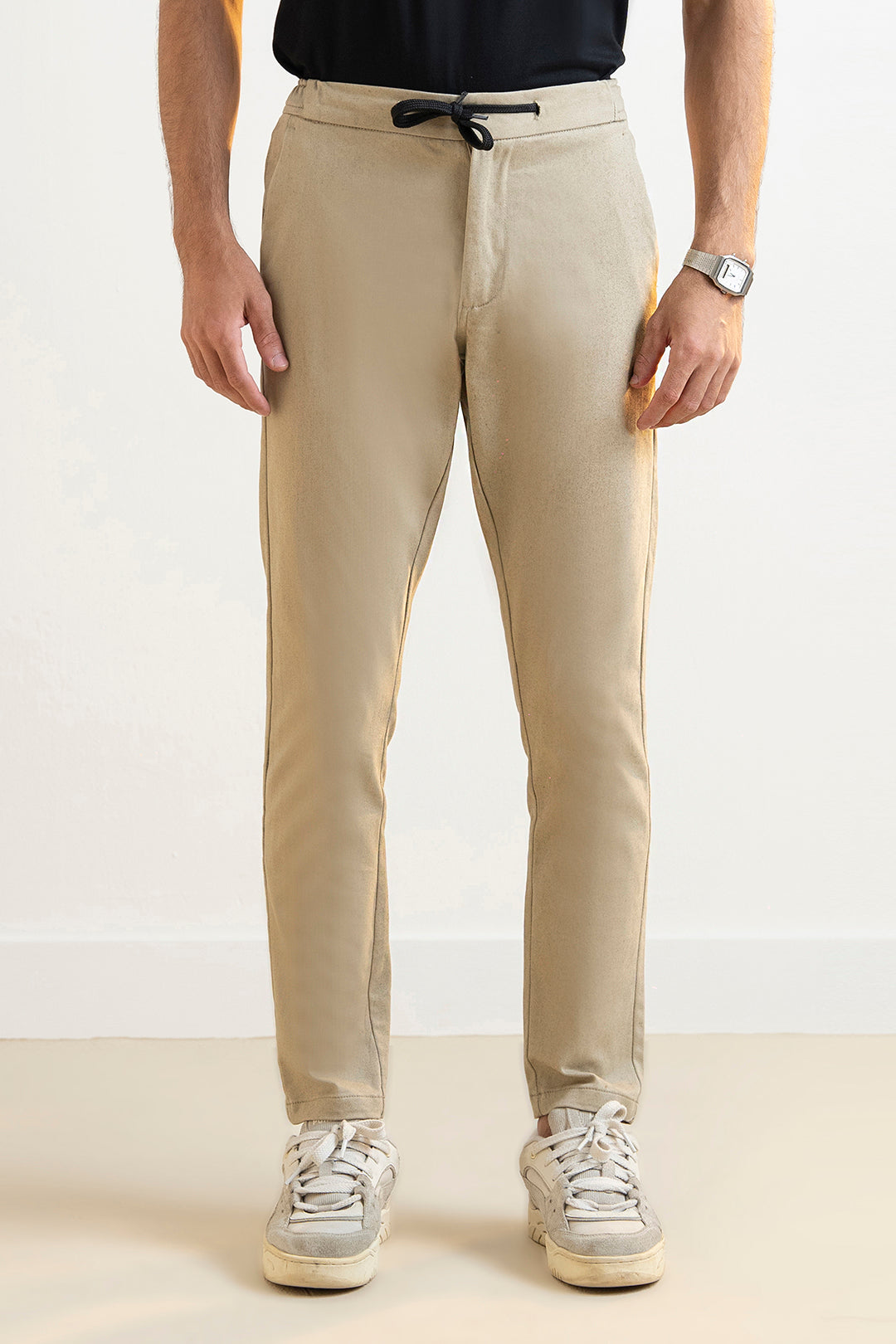 All Day Satin Pant Sand