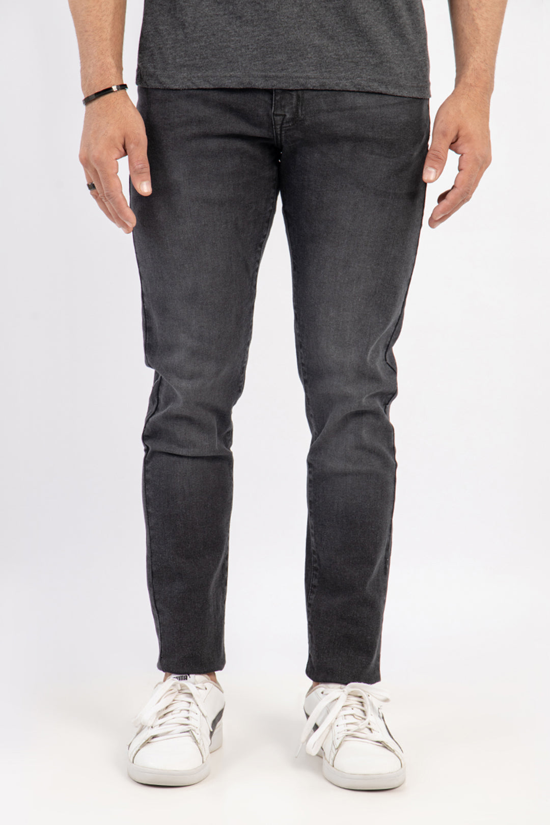 Buy Regular Fit Black Jeans for men on Sale price 1039 Zellbury MAN