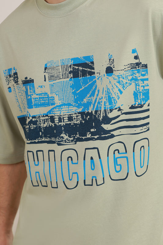 Oversized Graphic T-Shirt - D102