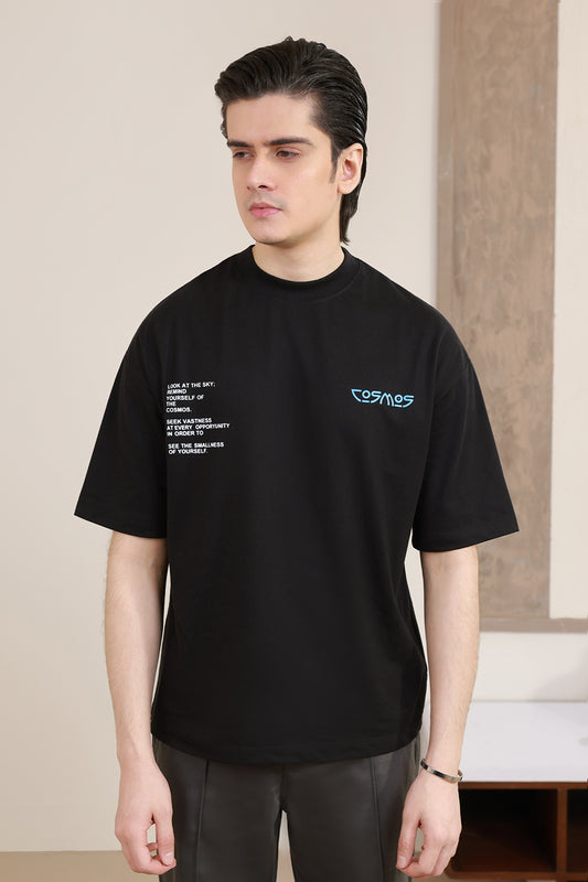 Oversized Graphic T-Shirt - D163