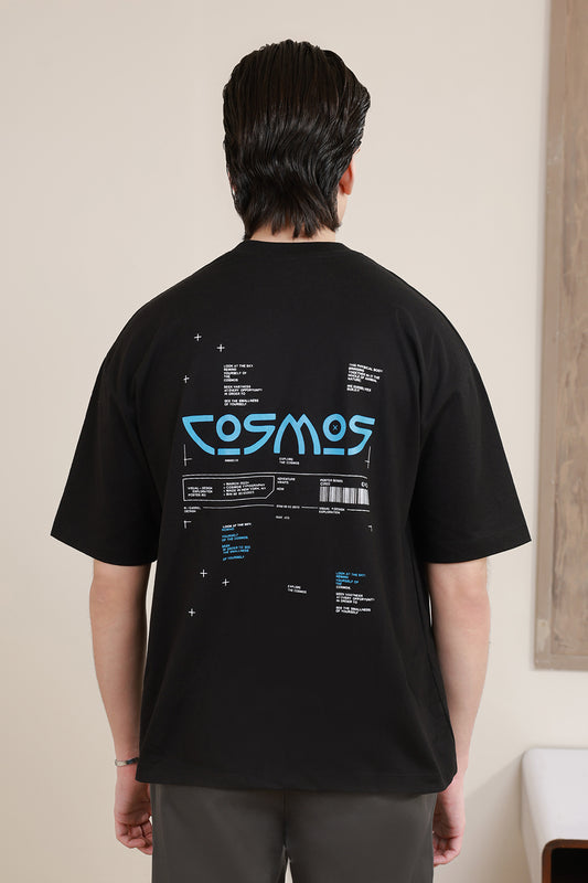 Oversized Graphic T-Shirt - D163