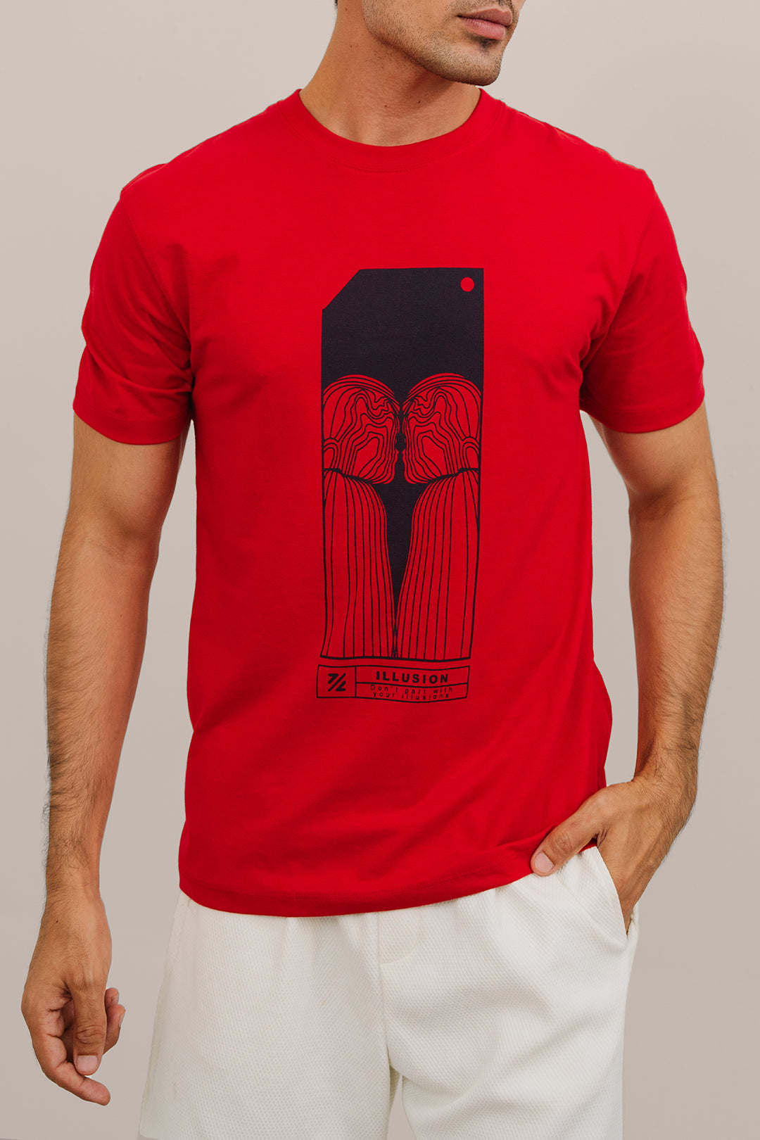 Red T-Shirts on Sale price at Zellbury