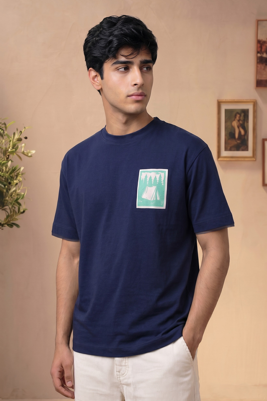 Oversized Graphic T-Shirt - D020