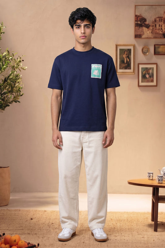 Oversized Graphic T-Shirt - D020