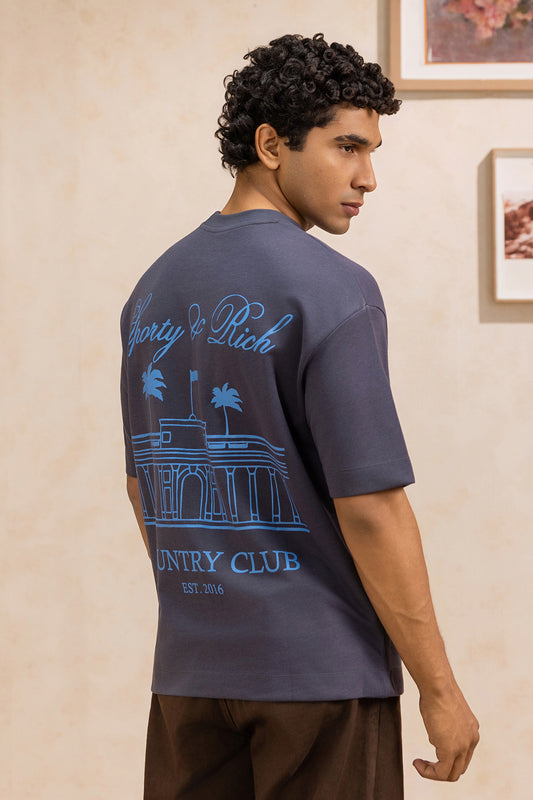 Oversized Graphic T-Shirt - D029