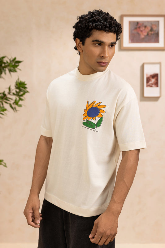 Oversized Graphic T-Shirt - D032