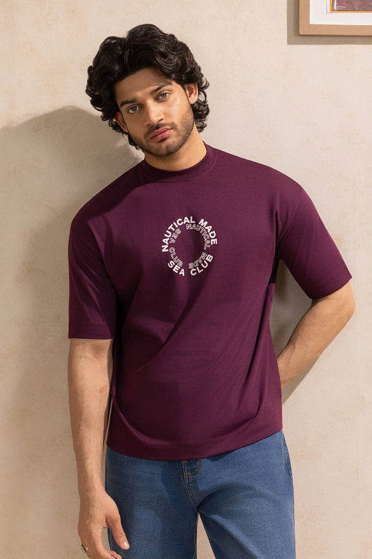 Oversized Graphic T-Shirt - D038