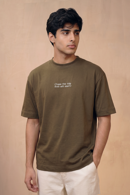 Oversized Graphic T-Shirt - D045