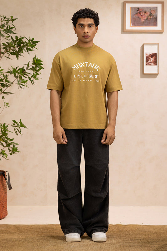 Oversized Graphic T-Shirt - D058