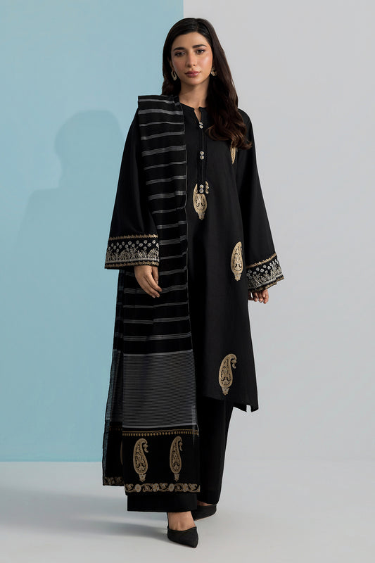 Embroidered Kurta Dupatta - 2256