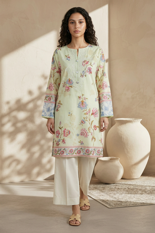 Embroidered Kurta - 2785