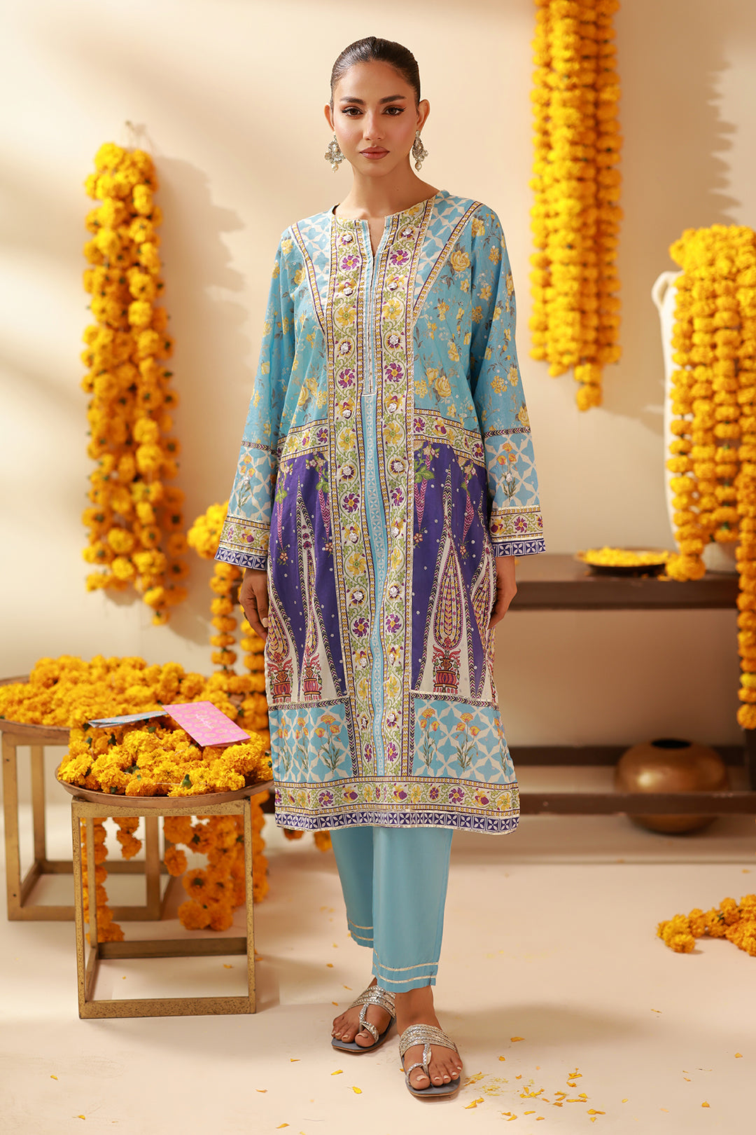 Kurta Trouser - 2090 – ZELLBURY