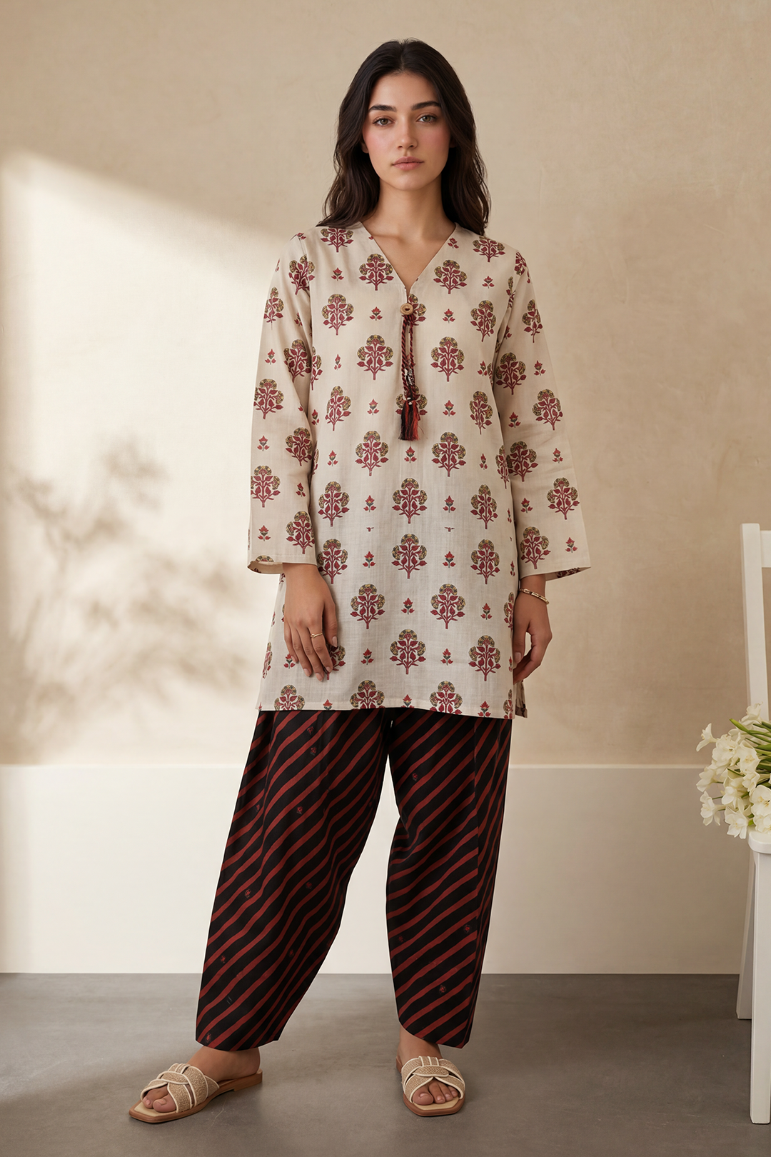 Kurta Trouser - 2836 – ZELLBURY