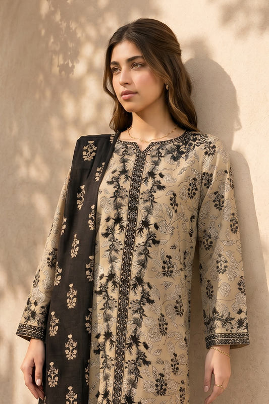 Kurta Dupatta Trouser - 2694