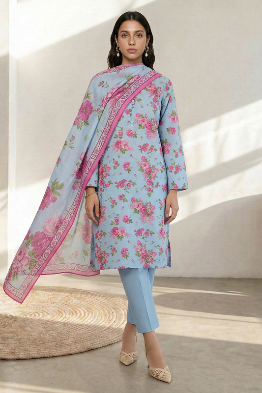 Kurta Dupatta Trouser - 3157