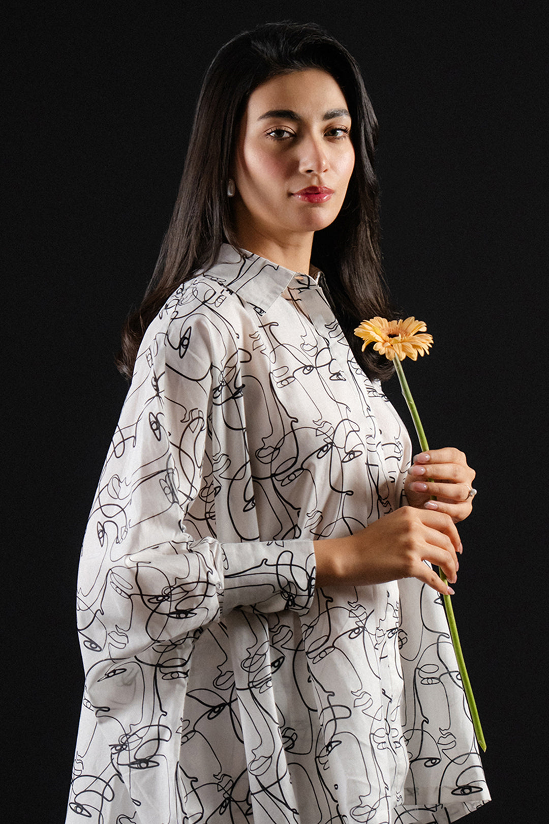 Sahar Women Pret Essentials Embroidered Cambric Coral Co-Ord Sets - Summer Collection main image 1