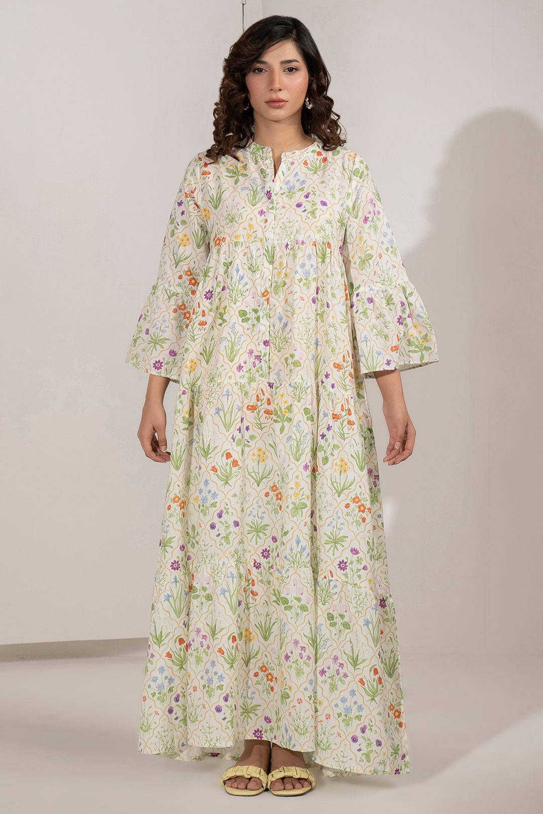 2025ss 新品未使用Peasant Tunic 8y Women's Petite 3/4 Sleeve Peasant Tunic | Lands' End