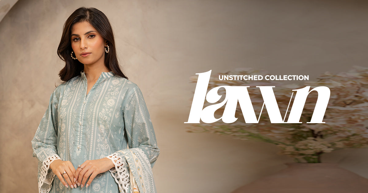 Summer Collection 2026 - Women - Unstitched Lawn Suits – ZELLBURY