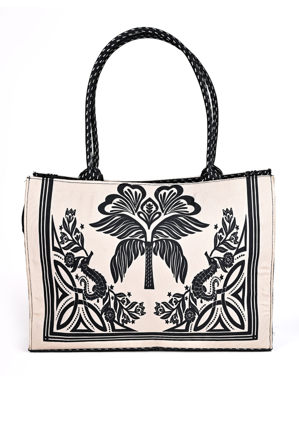 Canvas Bag - E713|BLACK & WHITE