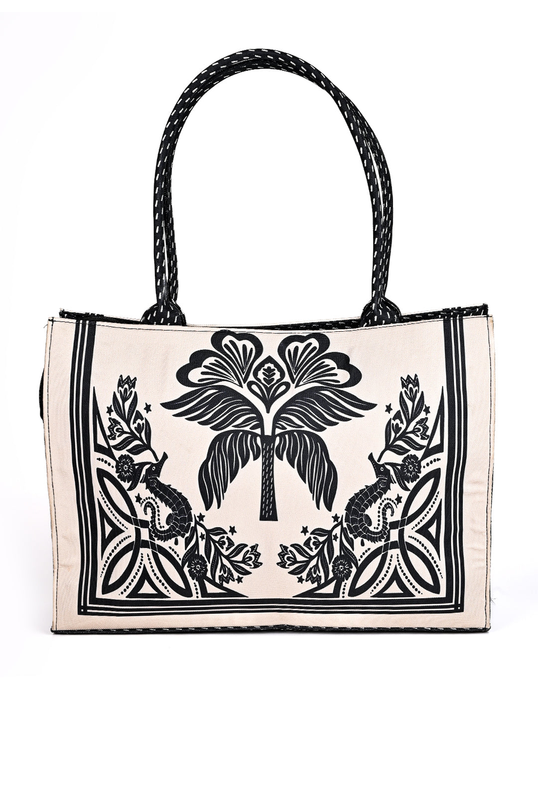 Canvas Bag - E713|BLACK & WHITE