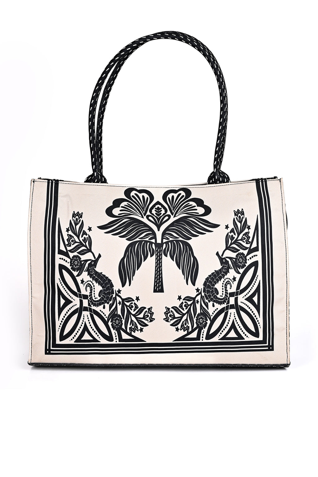 Canvas Bag - E713|BLACK & WHITE