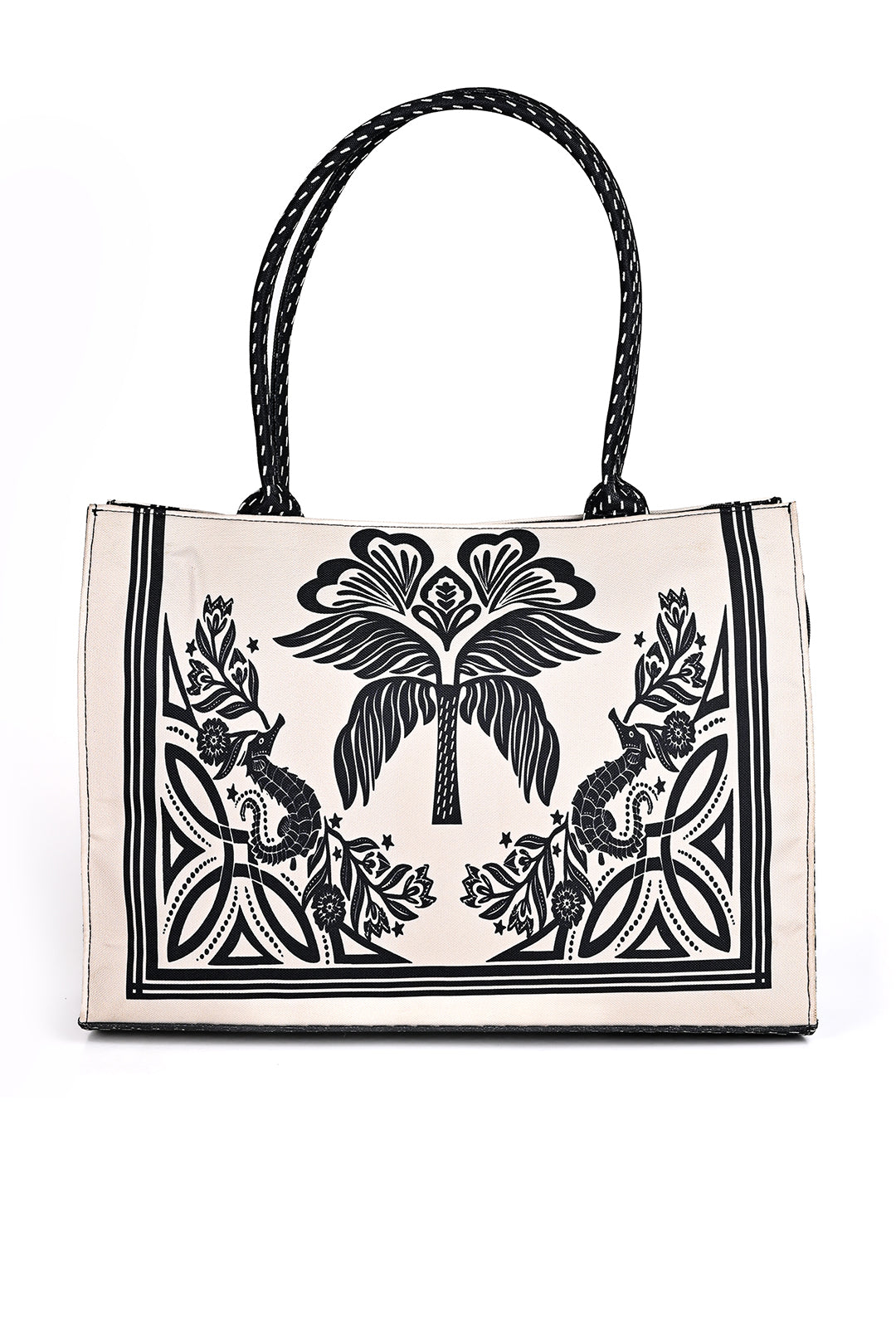 Canvas Bag - E713|BLACK & WHITE