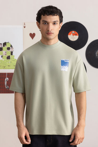 Oversized Graphic T-Shirt - D146