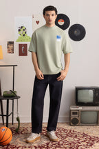 Oversized Graphic T-Shirt - D146