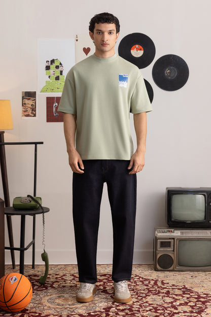 Oversized Graphic T-Shirt - D146