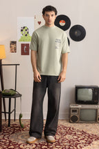 Oversized Graphic T-Shirt - D145