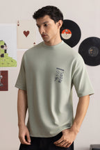 Oversized Graphic T-Shirt - D144