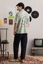 Oversized Graphic T-Shirt - D144