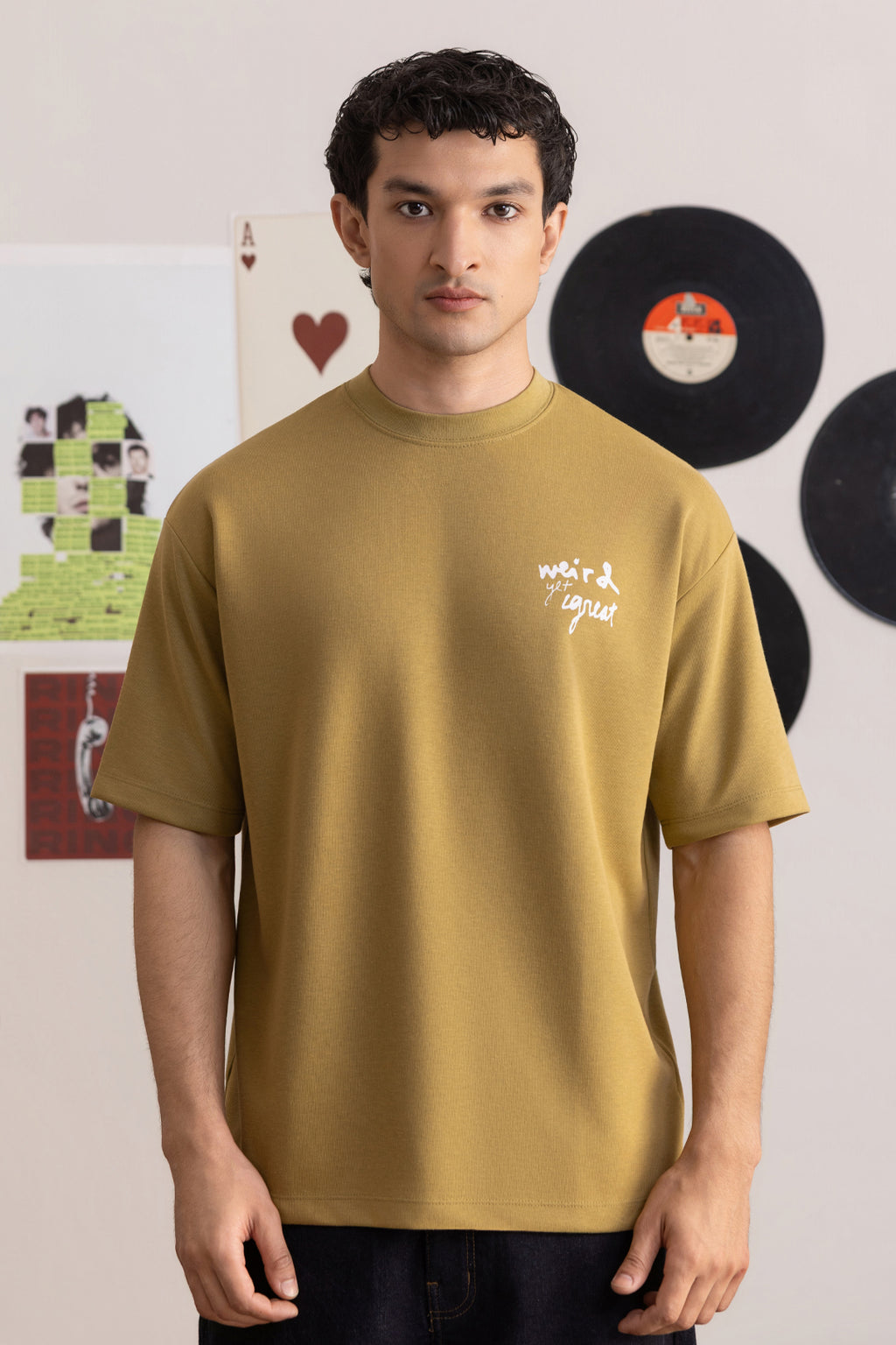 Oversized Graphic T-Shirt - D138
