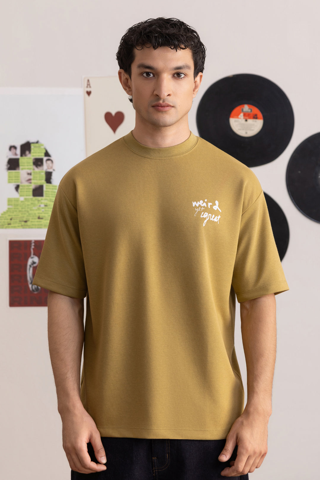 Oversized Graphic T-Shirt - D138