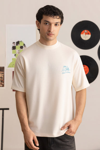 Oversized Graphic T-Shirt - D133