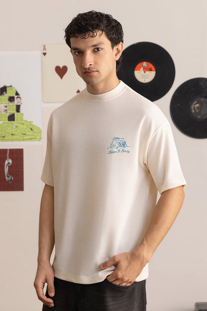 Oversized Graphic T-Shirt - D133