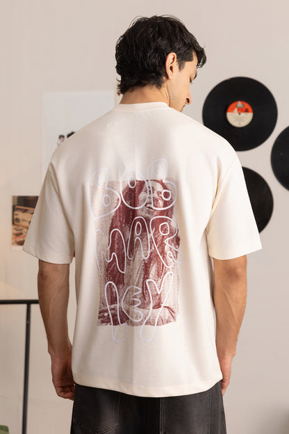 Oversized Graphic T-Shirt - D130