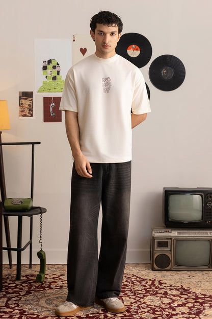 Oversized Graphic T-Shirt - D130