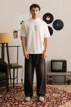 Oversized Graphic T-Shirt - D130