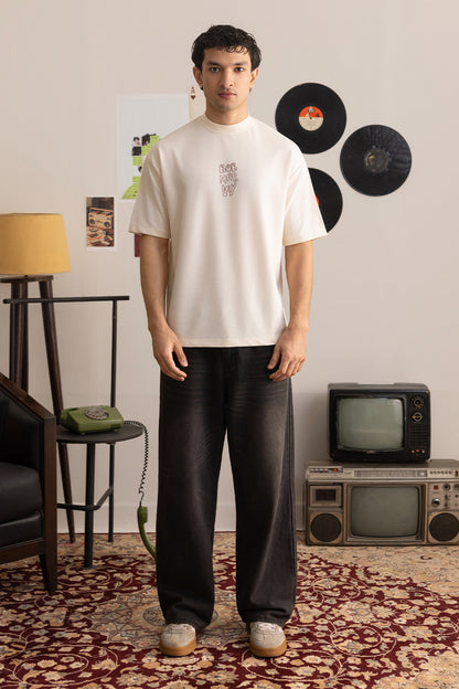 Oversized Graphic T-Shirt - D130