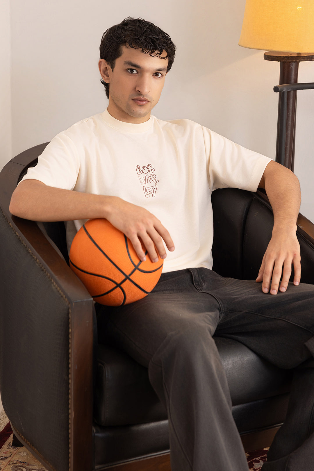 Oversized Graphic T-Shirt - D130