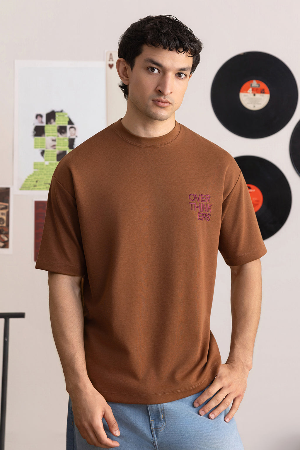 Oversized Graphic T-Shirt - D127