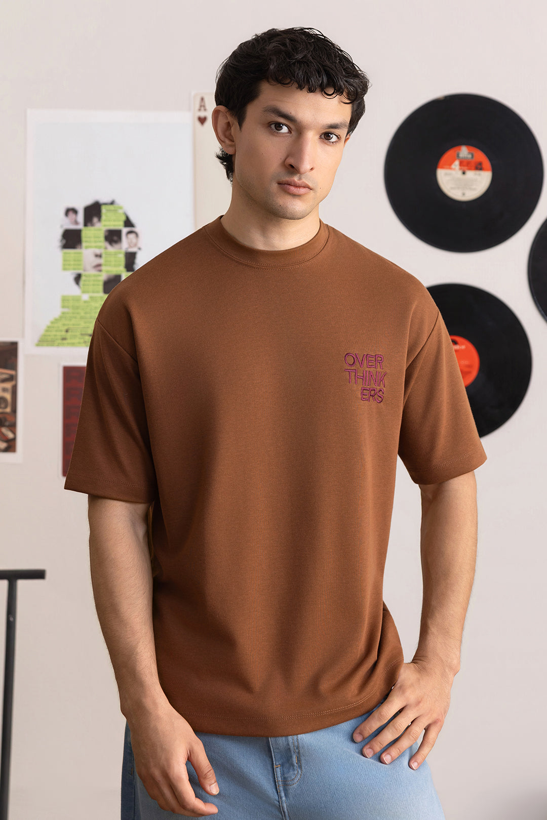 Oversized Graphic T-Shirt - D127