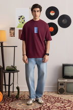 Oversized Graphic T-Shirt - D125