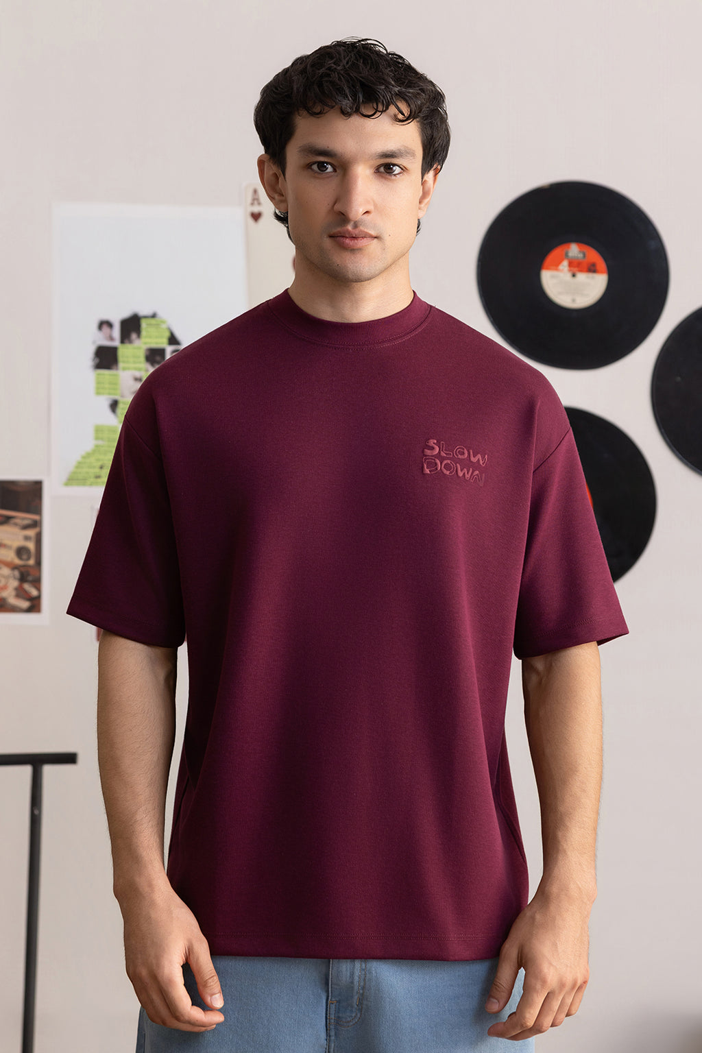 Oversized Graphic T-Shirt - D124