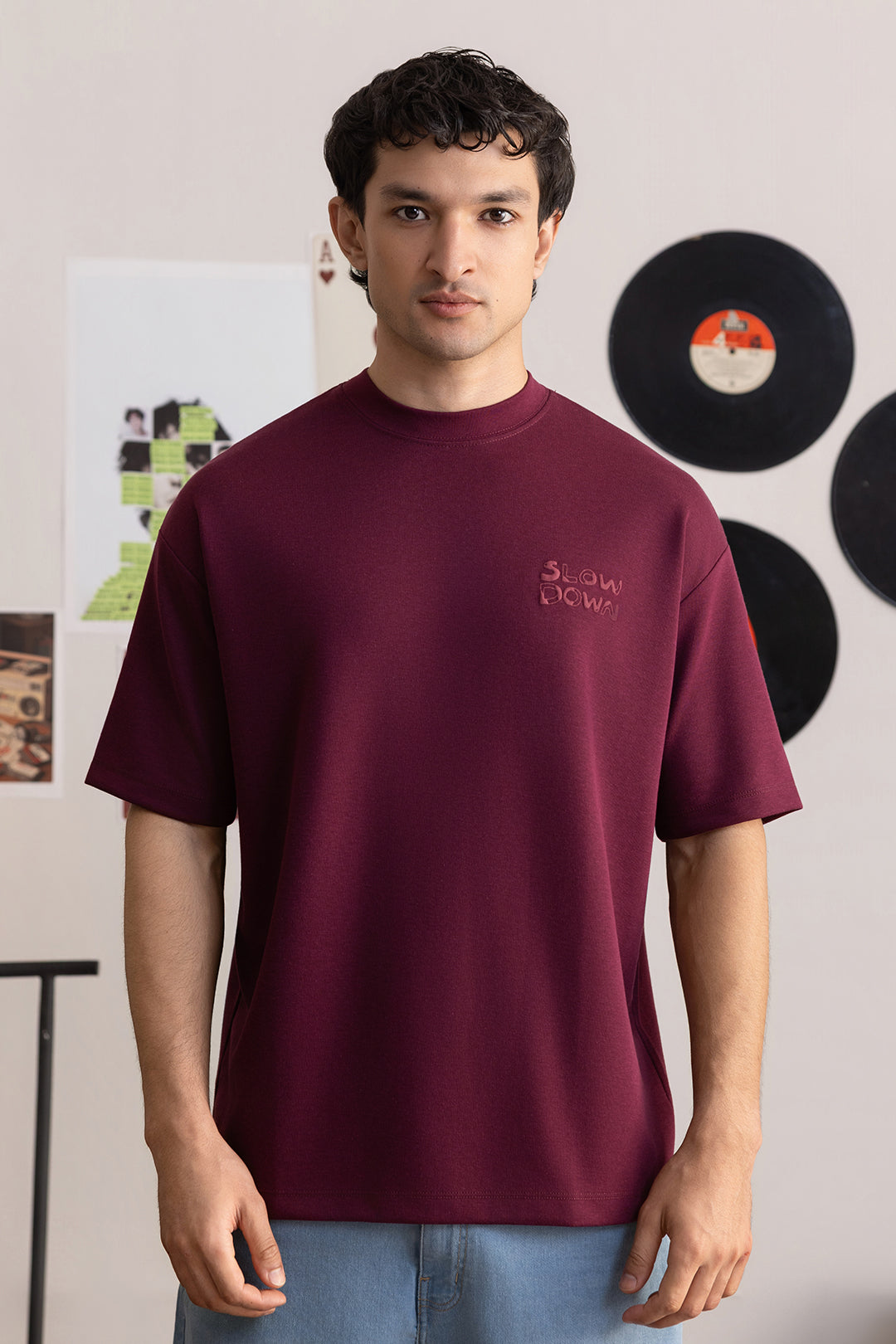Oversized Graphic T-Shirt - D124