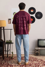 Oversized Graphic T-Shirt - D124