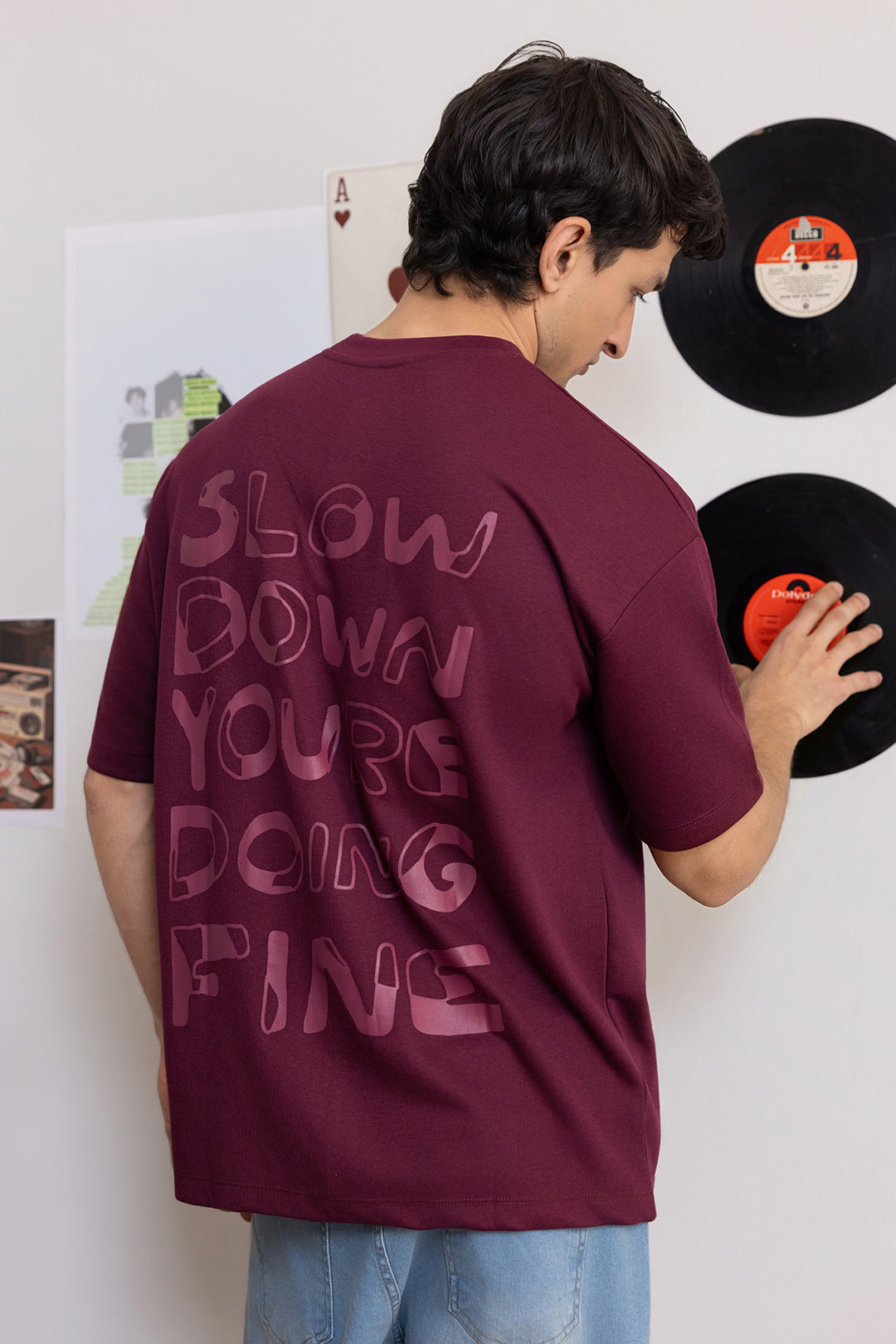 Oversized Graphic T-Shirt - D124