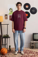 Oversized Graphic T-Shirt - D123